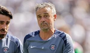 国际赛事上半场落后至少3球，这是巴黎1997年1月15日以来首次